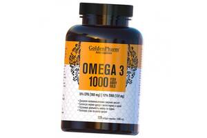 Омега 3 Omega 3 1000 Golden Pharm 120гелкапс (67519001)