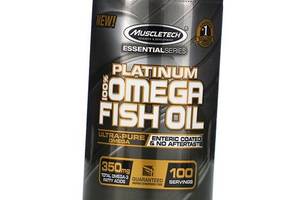 Омега 3 Platinum Fish Oil MuscleTech 100гелкапс (67098001)