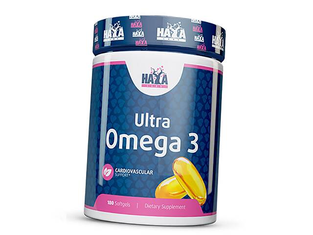 Омега 3 с витамином E Ultra Omega-3 Haya 180гелкапс (67405003)