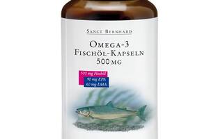 Омега 3 Sanct Bernhard Omega-3 500 mg EPA 90 mg DHA 60 mg 400 Caps