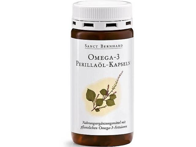 Омега 3 Sanct Bernhard Omega-3 perilla oil 500 мг ALA 300 мг 150 Caps