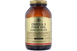 Омега 3 Solgar Omega-3 Fish Oil Concentrate 120 Softgels