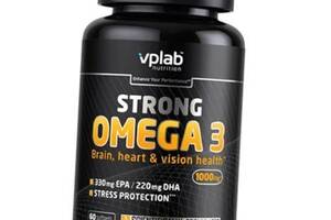 Омега 3 Strong Omega 3 VP laboratory 60гелкапс (67099003)