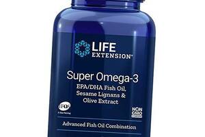 Омега 3 Super Omega-3 Life Extension 120гелкапс (67346002)