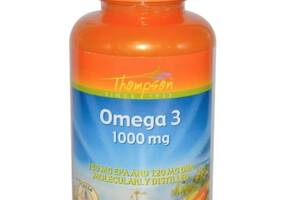 Омега 3 Thompson Omega 3 1000 mg 100 Softgels THO-19320