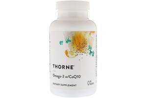 Омега 3 Thorne Research Omega-3 with CoQ10 90 Gel Caps