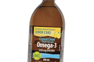 Омега 3 Жидкая Crystal Clean from the Sea Omega-3 1250 Webber Naturals 500мл Лимон (67485001)
