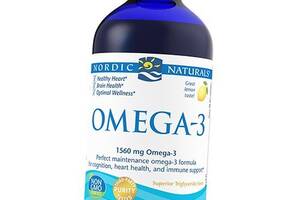Омега 3 рідкий Omega-3 Liquid Nordic Naturals 237мл Лимон (67352017)