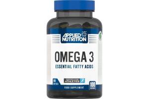 Омега для спорта Applied Nutrition Omega 3 100 Softgels