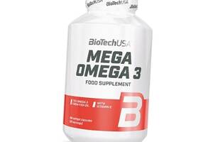 Омега для спорта BioTechUSA Mega Omega 3 180 Softgel Capsules