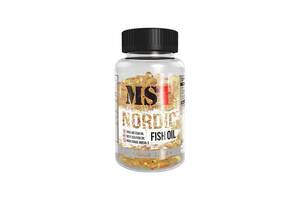 Омега для спорта MST Nutrition Nordic Fish Oil Omega-3 90 Caps