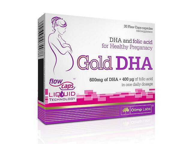 Омега для спорта Olimp Nutrition Gold DHA 30 Caps