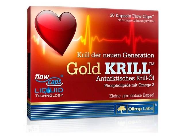 Омега для спорта Olimp Nutrition Gold Krill 30 Caps