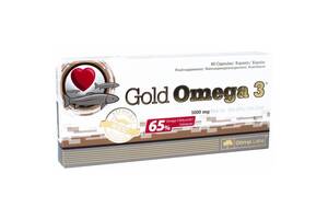 Омега для спорта Olimp Nutrition Gold Omega 3 65% 60 Caps