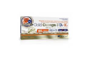 Омега для спорта Olimp Nutrition Gold Omega 3 D3 + K2 30 Caps