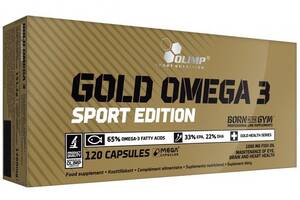 Омега для спорта Olimp Nutrition Gold Omega 3 Sport Edition 120 Caps