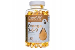 Омега для спорта OstroVit Omega 3-6-9 180 Caps