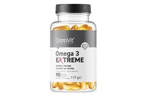 Омега для спорта OstroVit Omega 3 Extreme 90 Caps