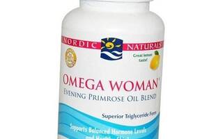 Omega Woman Nordic Naturals 120 гелкапс Лимон (67352014)