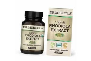 Органический экстракт родиолы Organic Rhodiola Extract Dr. Mercola 30таб (71387016)