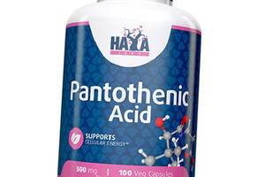 Пантотеновая кислота Haya Pantothenic Acid 500 100 вегкапс (36405088)