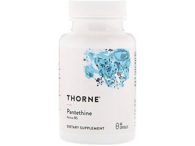 Пантотеновая кислота Thorne Research Pantethine 60 Caps