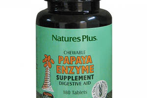 Папайя Nature's Plus Papaya Enzyme 180 Tabs