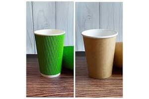 Бумажные стаканы для кофе и чая.