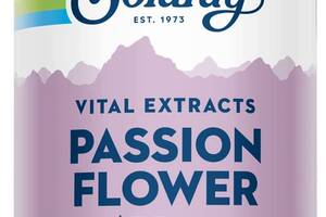 Пассифлора экстракт Passion Flower Aerial Extract Solaray 250 мг 60 вегетарианских капсул