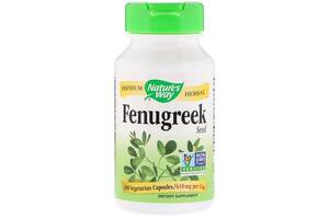 Пажитник Nature's Way Fenugreek Seed 610 мг 100 капсул (NWY12800)