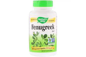 Пажитник Nature's Way Fenugreek Seed 610 мг 180 капсул (NWY14610)