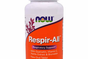 Поддержка дыхательной функции Respir-All Now Foods 60 таблеток