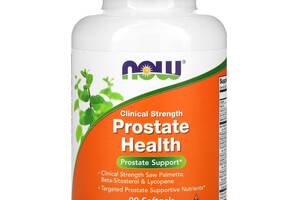 Поддержка простаты Clinical Strength Prostate Health Now Foods 90 гелевых капсул