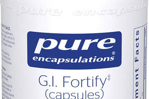 Підтримка роботи моторики та детоксикації ШКТ G.I. Fortify (Capsules) Pure Encapsulations 120 капсул