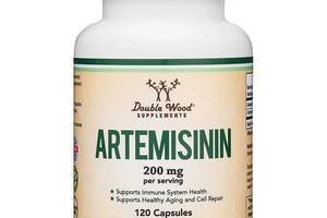 Полынь Double Wood Supplements Artemisinin 200 mg (2 caps per serving) 120 Caps