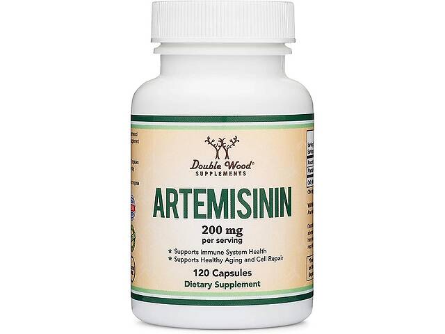 Полынь Double Wood Supplements Artemisinin 200 mg (2 caps per serving) 120 Caps