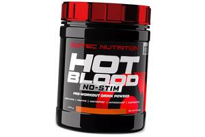 Предтрен без кофеина Hot Blood No-Stim Scitec Nutrition 375г Апельсиновый сок (11087014)