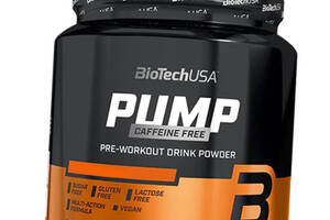 Предтрен для пампа без кофеина Pump Caffeine Free BioTech (USA) 330г Тропические фрукты (11084015)