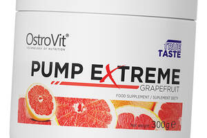 Предтрен Формула для энергии Pump Extreme Ostrovit 300г Клубника (11250006)