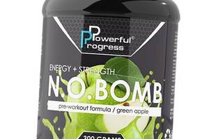 Предтрен N.O.Bomb Powerful Progress 300г Зеленое яблоко (11401001)