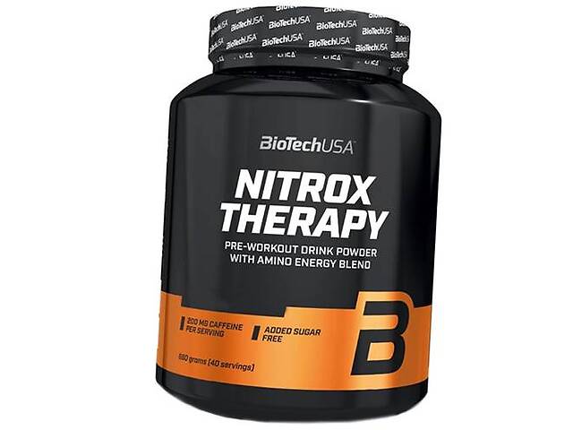 Предтрен с кофеином и креатином Nitrox Therapy BioTech (USA) 680г Виноград (11084001)