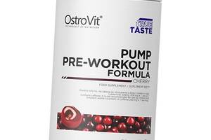 Предтренировочная добавка Pump pre-workout formula Ostrovit 500г Вишня (11250001)