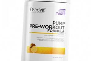 Предтренировочная добавка Pump pre-workout formula Ostrovit 500г Лимон (11250001)