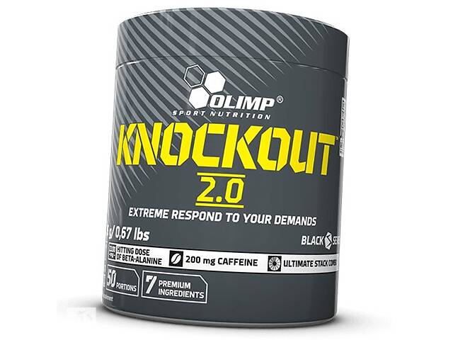 Предтренировочный комплекс Knockout 2.0 Olimp Nutrition 305г Цитрусовый пунш (11283006)