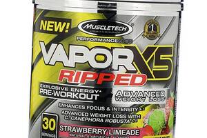 Предтренировочный комплекс VaporX5 Ripped Muscle Tech 184г Клубника-лайм (11098012)