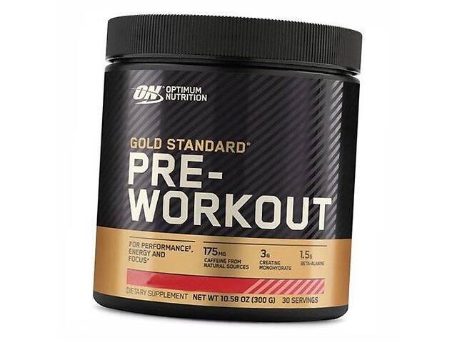 Предтренировочный стимулятор Gold Standard Pre Workout Optimum nutrition 300г Арбуз (11092002)