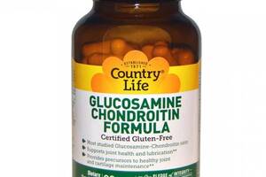 Препарат для суставов и связок Country Life Glucosamine/Chondroitin Formula 90 Caps