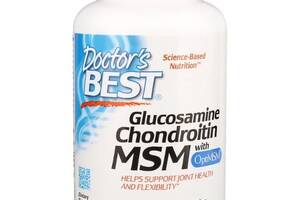 Препарат для суставов и связок Doctor's Best Glucosamine Chondroitin MSM with OptiMSM 240 Caps DRB-00081