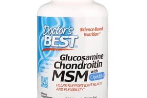 Препарат для суставов и связок Doctor's Best Glucosamine Chondroitin MSM with OptiMSM 360 Caps DRB-00364