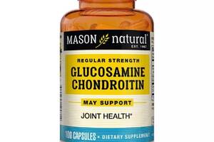 Препарат для суставов и связок Mason Natural Glucosamine Chondroitin Regular Strength 100 Caps
